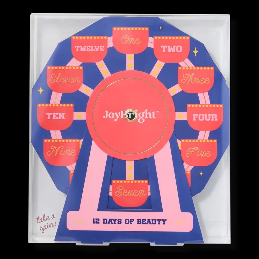 12 Days of Beauty Surprise Products Ferris Wheel